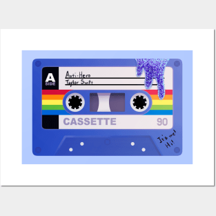 Anti-Hero - retro cassette tape Posters and Art